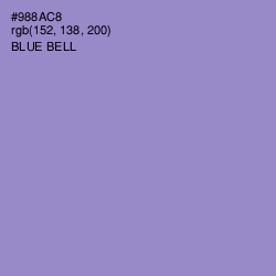 #988AC8 - Blue Bell Color Image